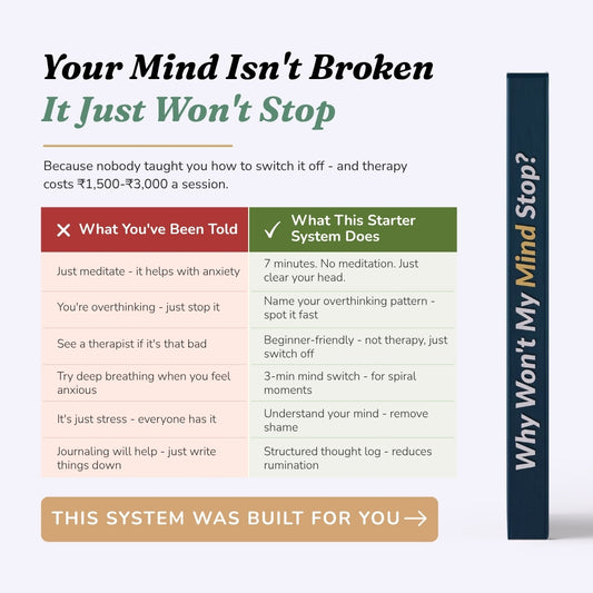 Why Won't My Mind Stop? The 7-Night Starter System