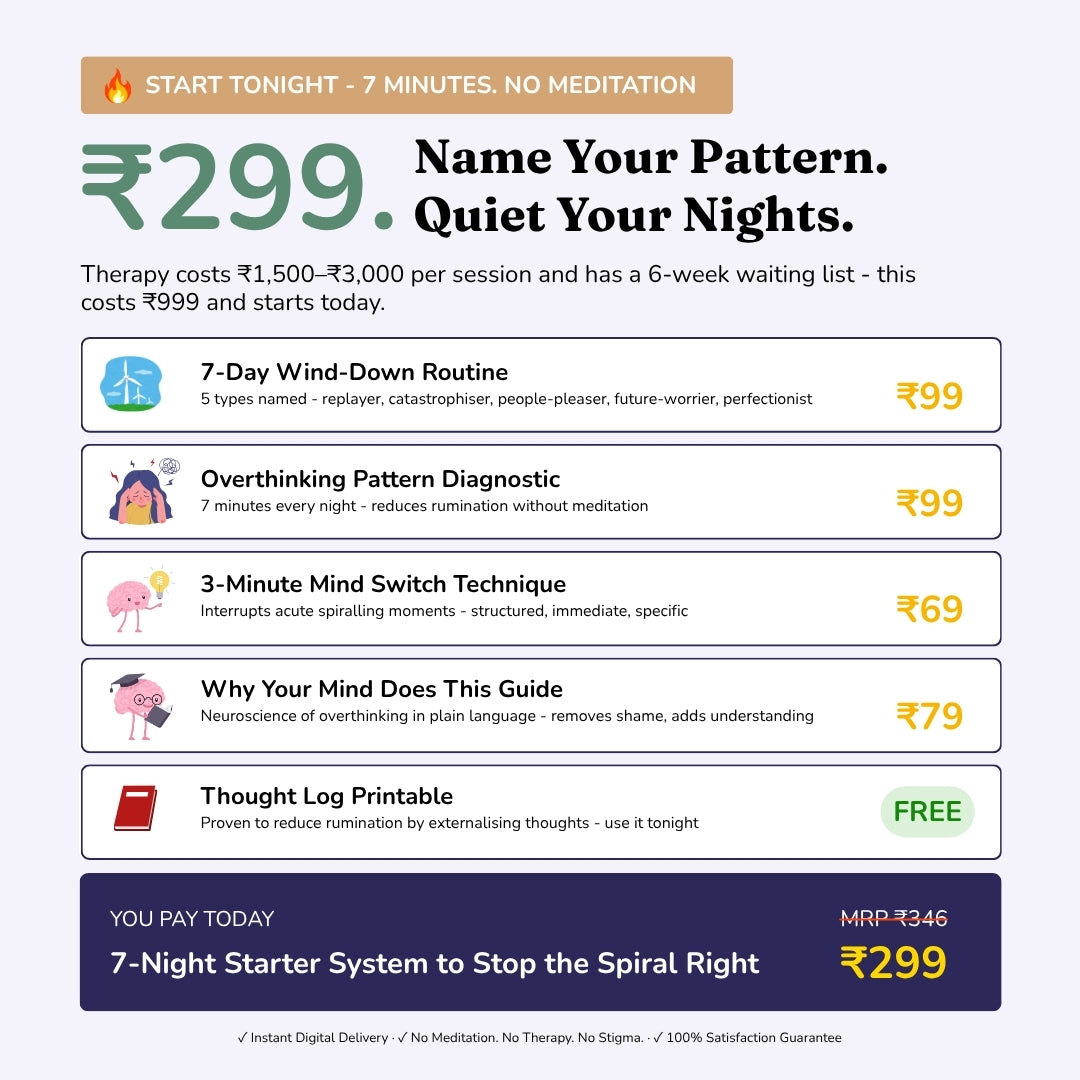 Why Won't My Mind Stop? The 7-Night Starter System