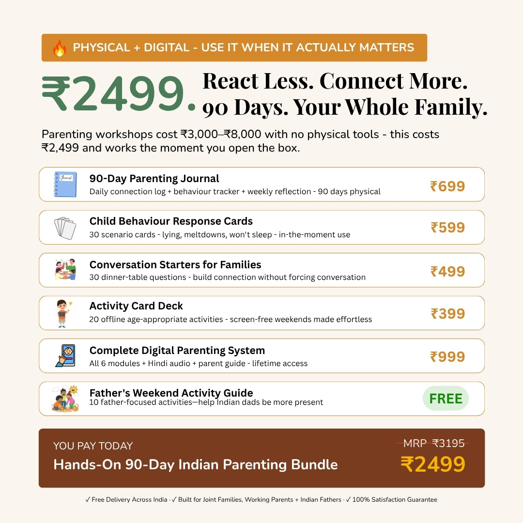The Hands-On 90-Day Indian Parenting Bundle