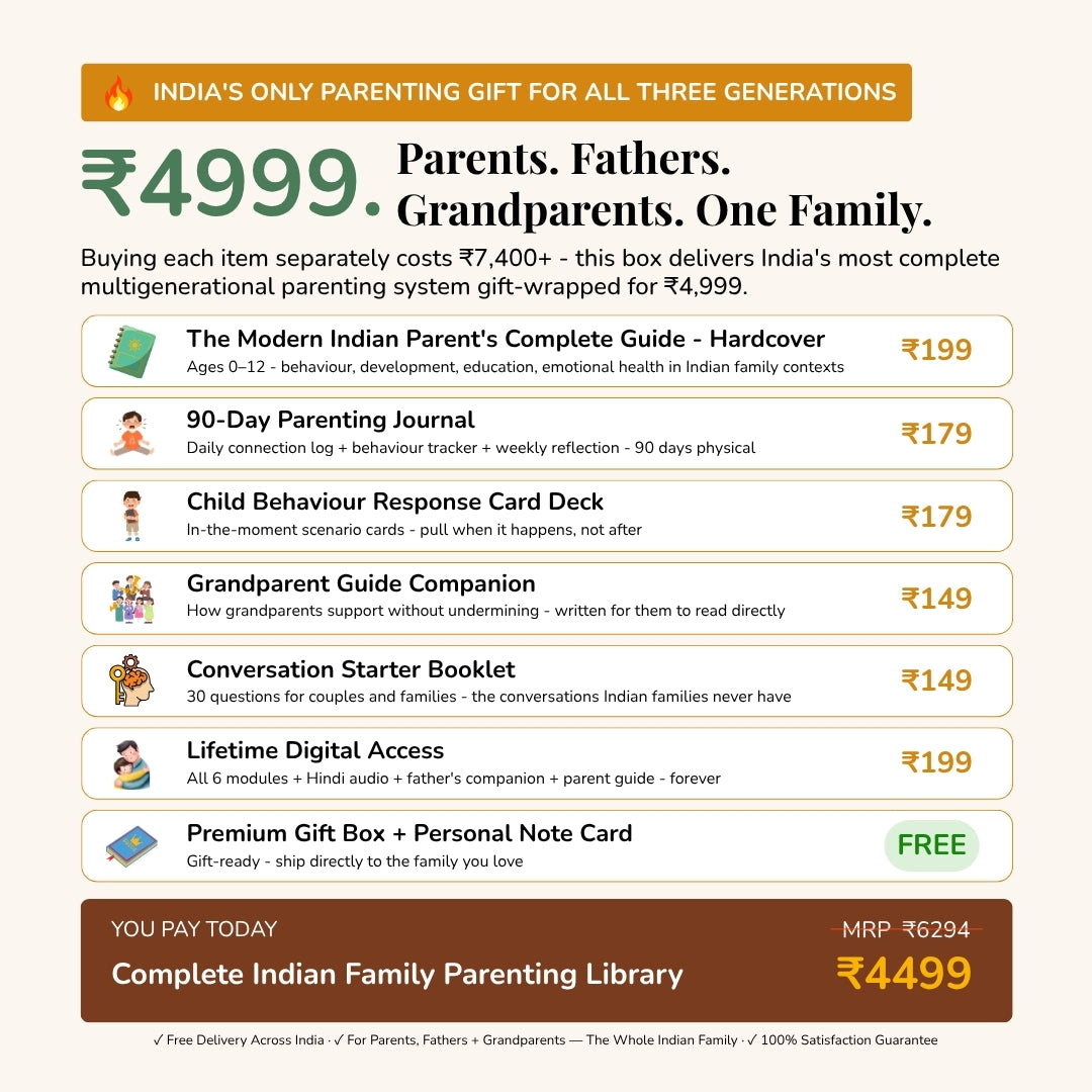 Complete Indian Family Parenting Guidance for all Generations Kids