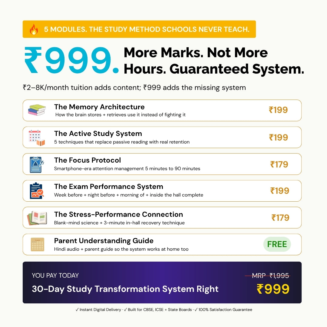 The 30-Day Study Transformation System