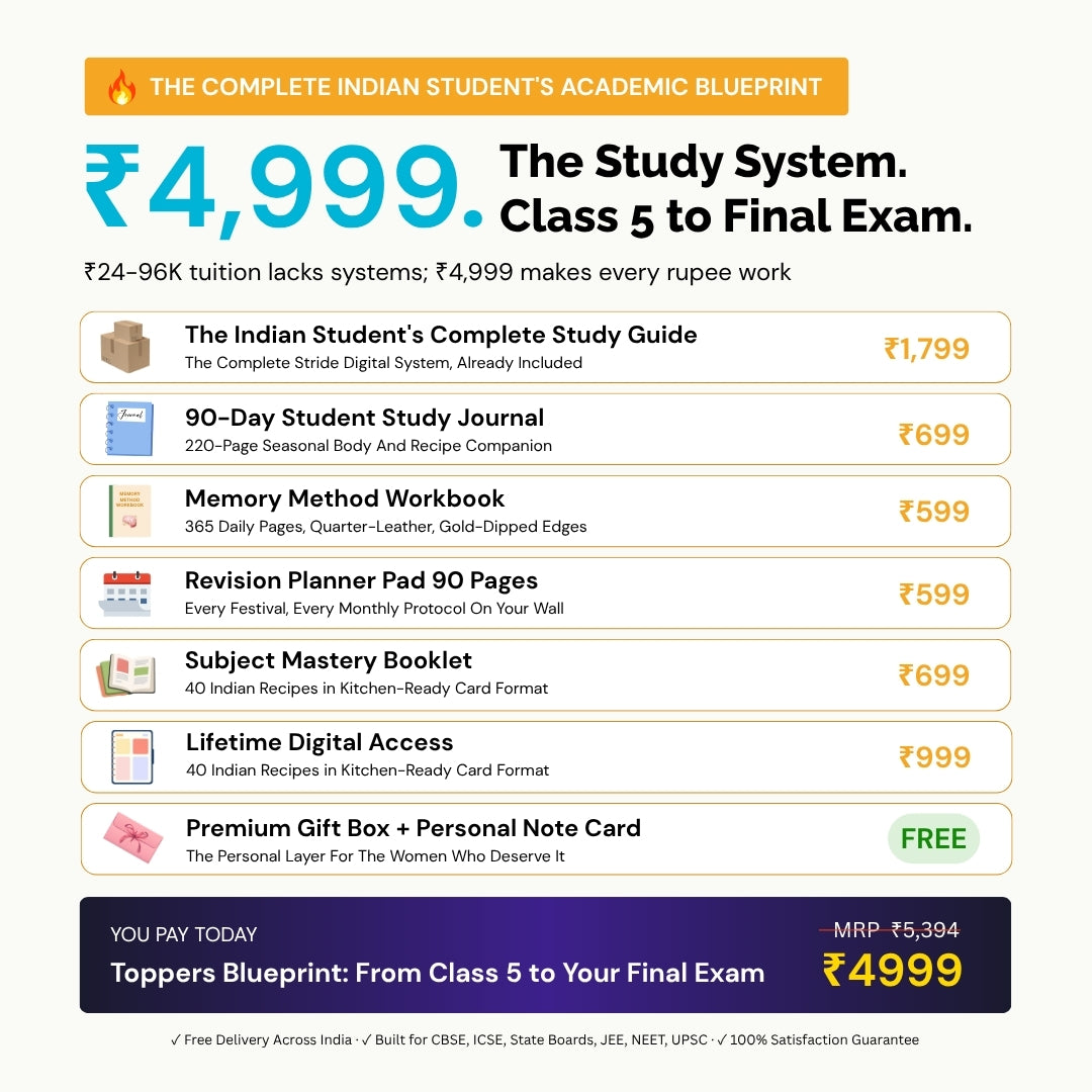 The Toppers Blueprint Class 5 to Your Final Exam