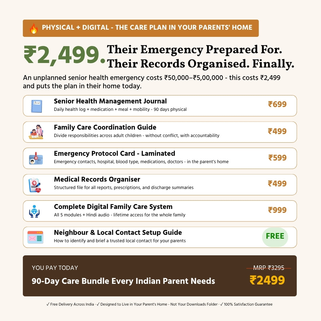 The 90-Day. Care Bundle Every Indian Parent Needs.