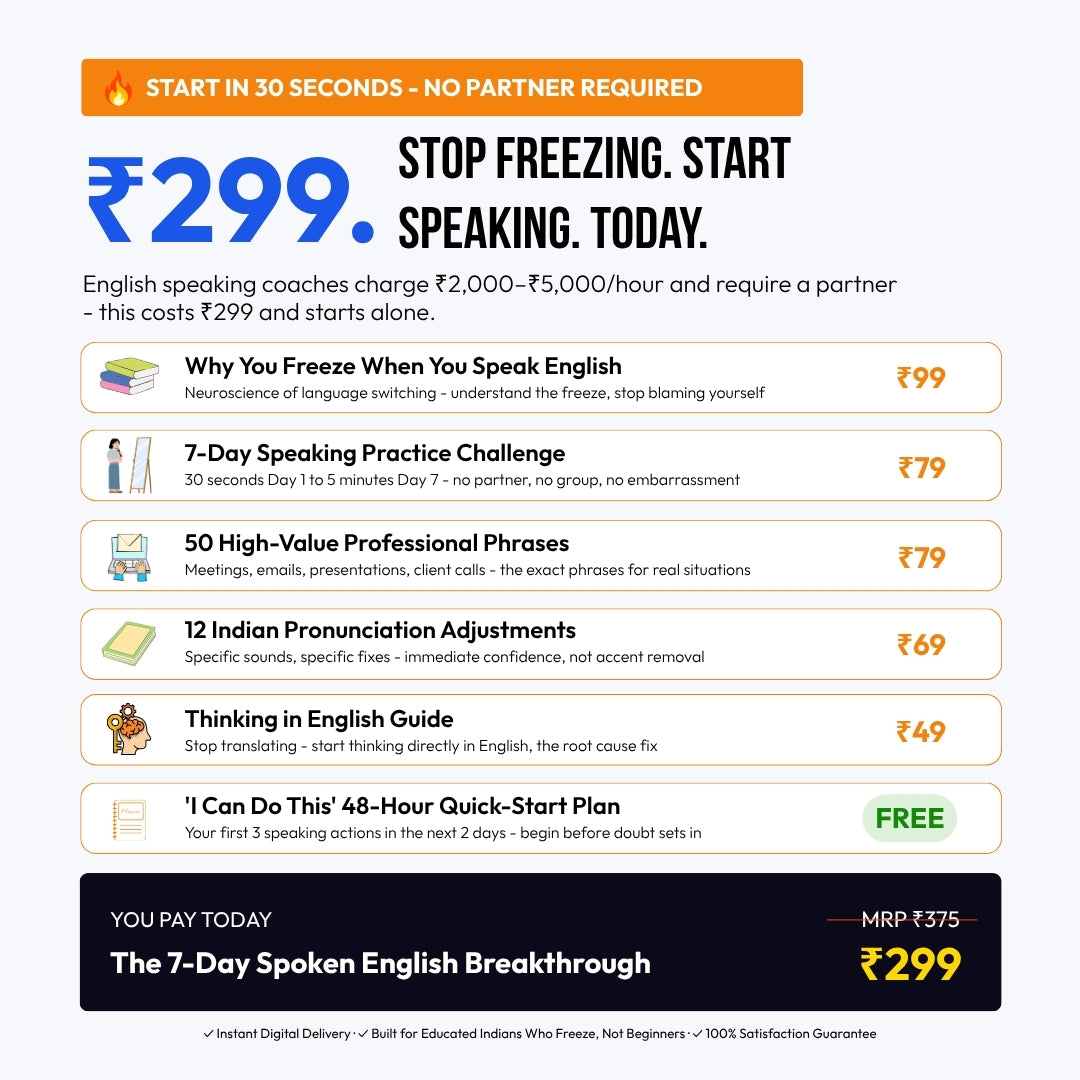 THE 7-DAY SPOKEN ENGLISH BREAKTHROUGH