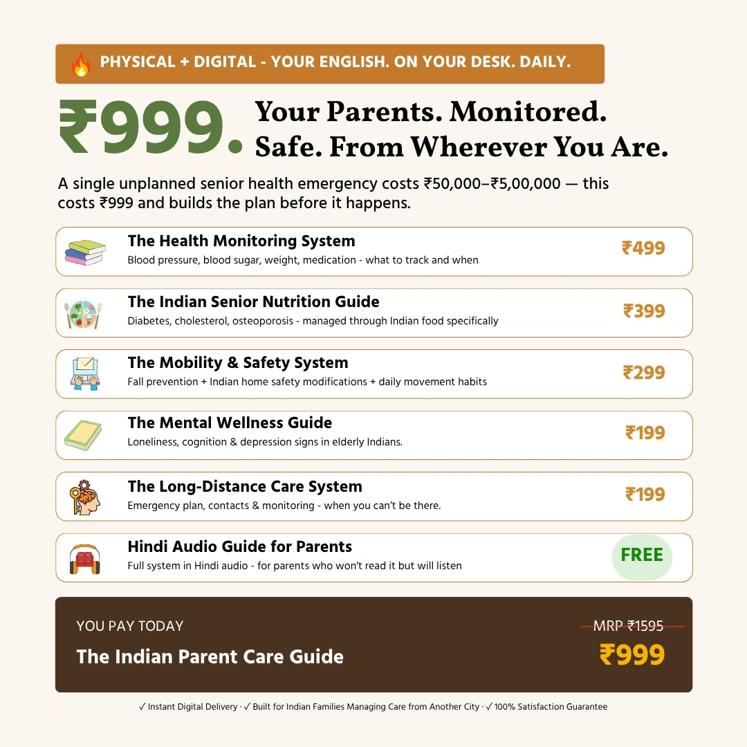 5 Modules. Your Parents. Cared For. From Anywhere.