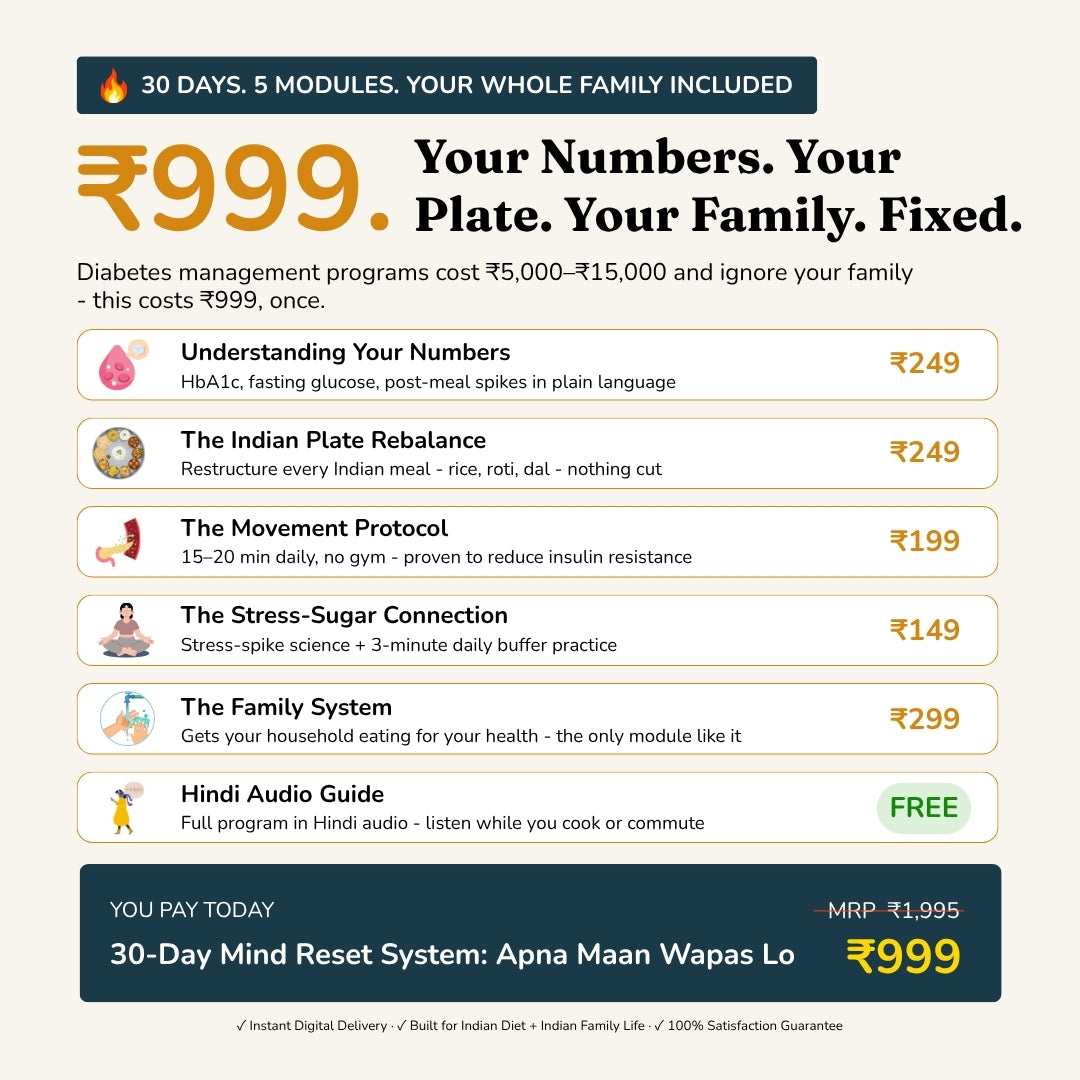 The 30-Day Indian Blood Sugar Blueprint