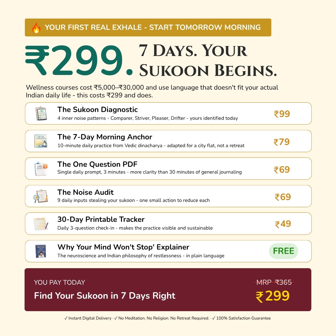 Find Your Sukoon in 7 Days