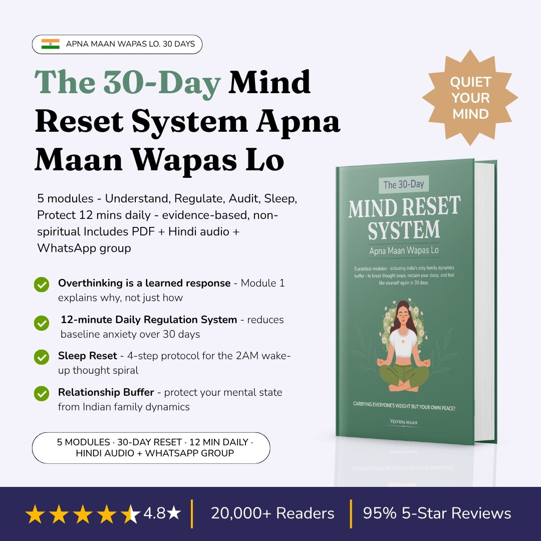 The 30-Day Mind Reset System Apna Maan Wapas Lo