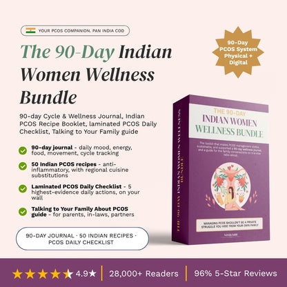 The 90-Day Indian Women Wellness Bundle