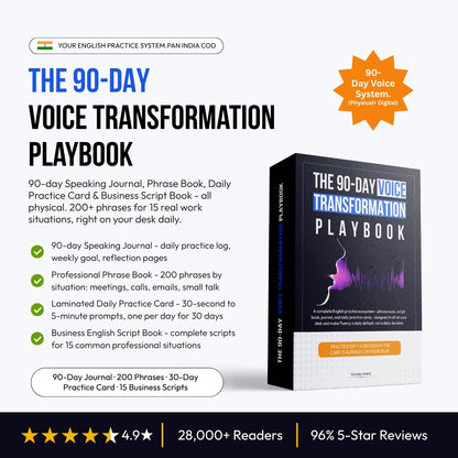 The 90-day Voice Transformation Playbook