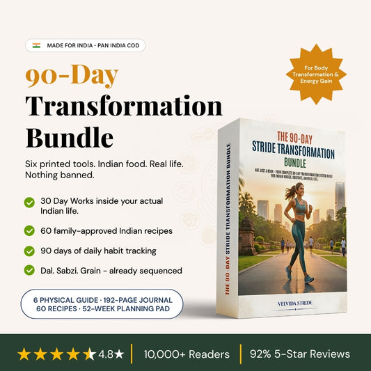 The 90-Day Stride Transformation Bundle - For the busy professional who is done starting over every Monday.