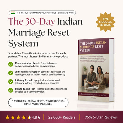 THE 30-DAY INDIAN MARRIAGE RESET SYSTEM