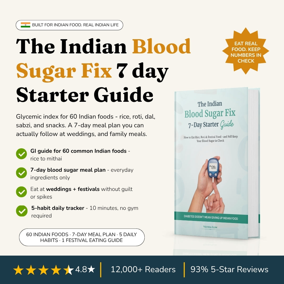 The Indian Blood Sugar Fix 7 day Starter Guide