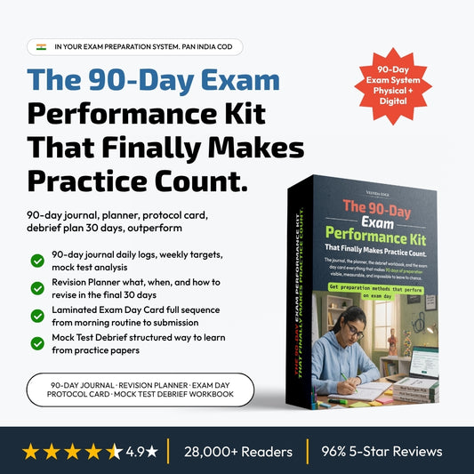 The 90-Day Exam Performance Kit That Finally Makes Practice Count.