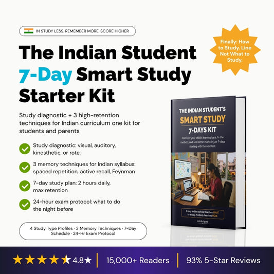 The Indian Student 7-Day Smart Study Starter Kit