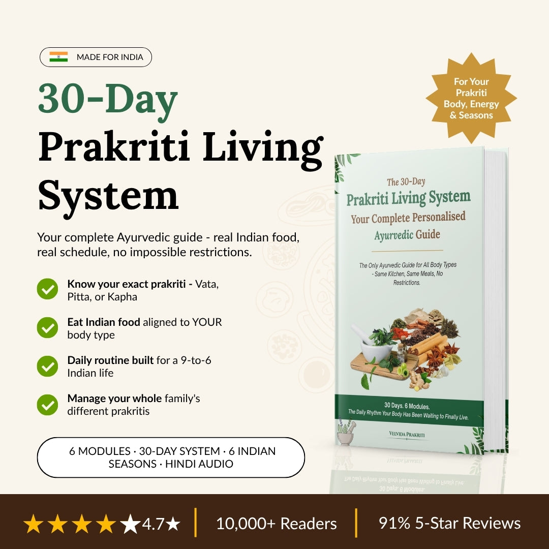 30-Day Prakriti Living System