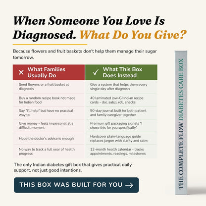 The Complete Flow Diabetes Care Box For Indian Families