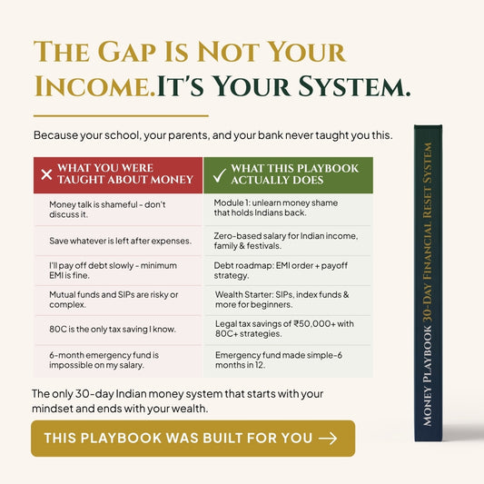 The Indian Money Playbook 30-day Financial Reset
