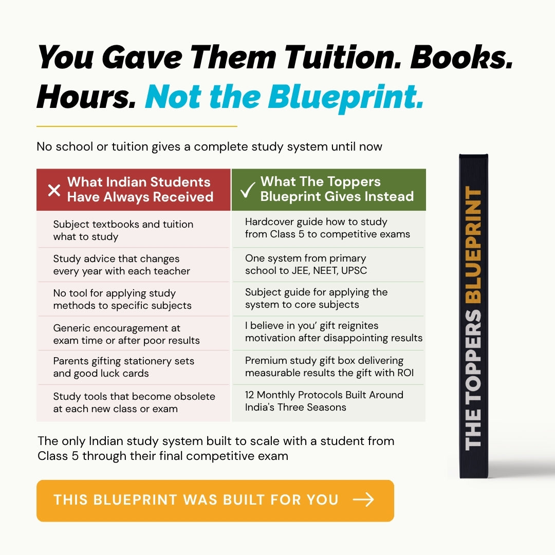 The Toppers Blueprint Class 5 to Your Final Exam