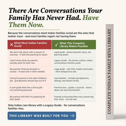 The Complete Indian Family Seva Library For Honouring Your Parents