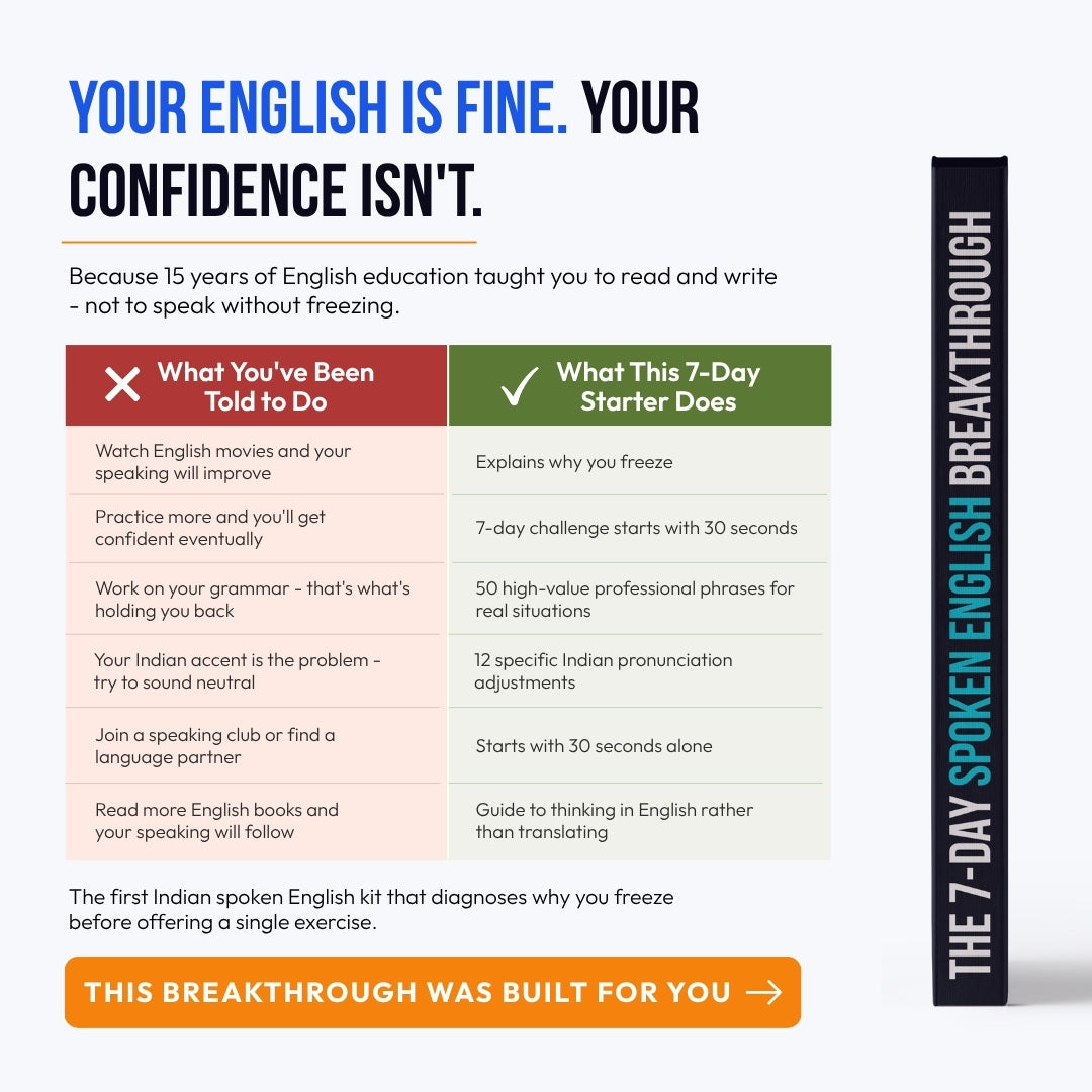 THE 7-DAY SPOKEN ENGLISH BREAKTHROUGH