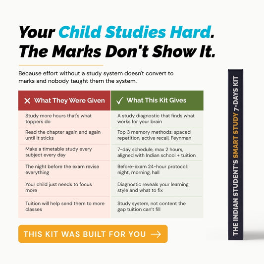 The Indian Student 7-Day Smart Study Starter Kit