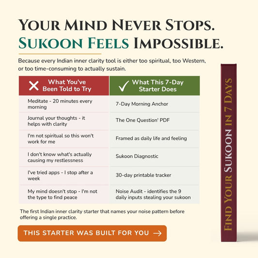 Find Your Sukoon in 7 Days