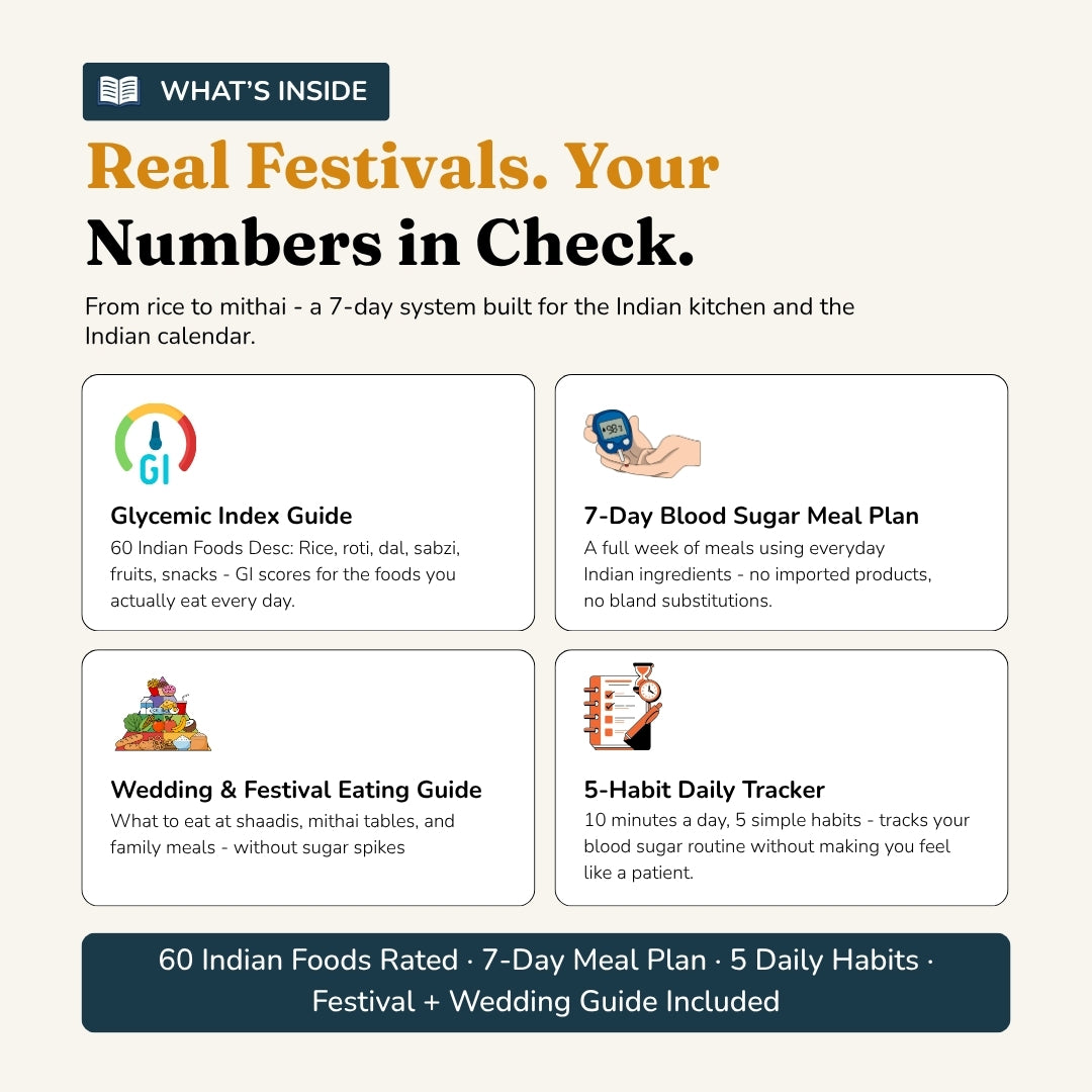 The Indian Blood Sugar Fix 7 day Starter Guide