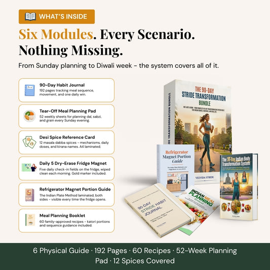 The 90-Day Stride Transformation Bundle - For the busy professional who is done starting over every Monday.