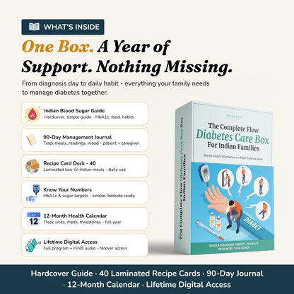 The Complete Flow Diabetes Care Box For Indian Families