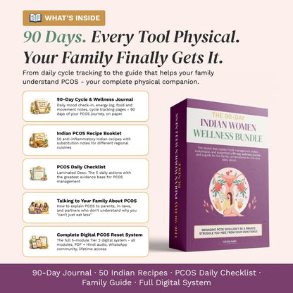 The 90-Day Indian Women Wellness Bundle