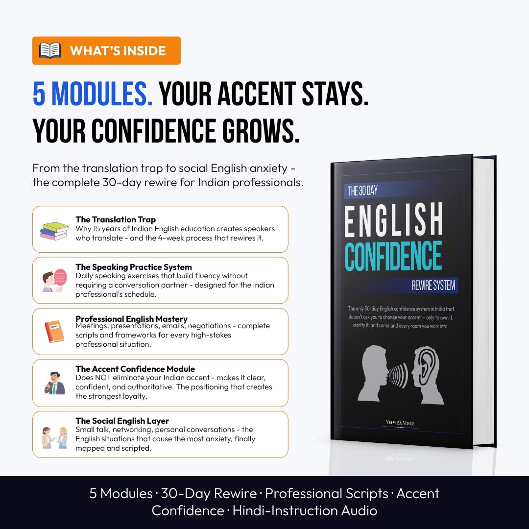 The 30-day English Confidence Rewire System