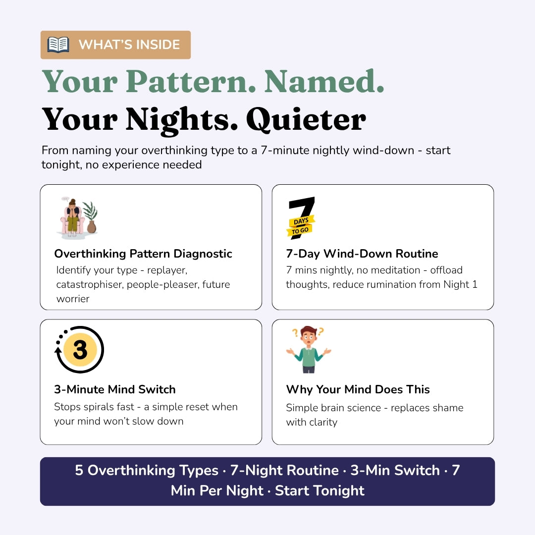 Why Won't My Mind Stop? The 7-Night Starter System