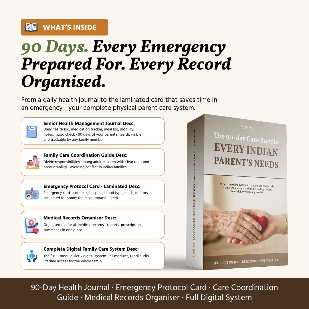 The 90-Day. Care Bundle Every Indian Parent Needs.