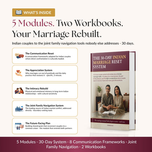 THE 30-DAY INDIAN MARRIAGE RESET SYSTEM