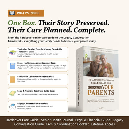 The Complete Indian Family Seva Library For Honouring Your Parents