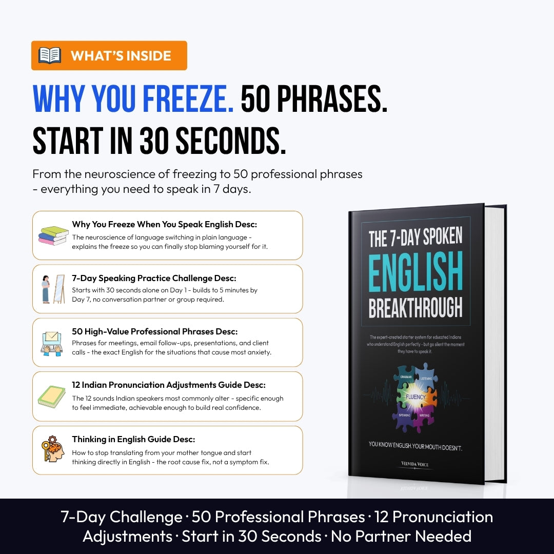 THE 7-DAY SPOKEN ENGLISH BREAKTHROUGH
