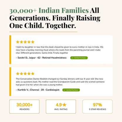 Complete Indian Family Parenting Guidance for all Generations Kids