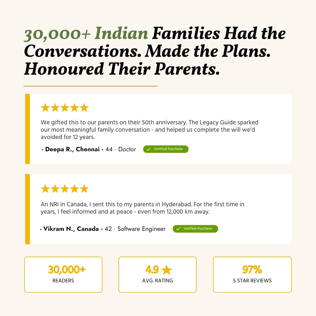 The Complete Indian Family Seva Library For Honouring Your Parents