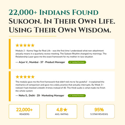 The 30-Day Sukoon System