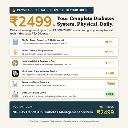 The 90-Day Hands-On Diabetes Management System