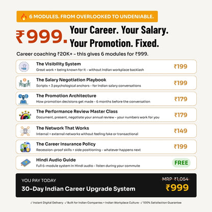 The 30-Day Indian Career Upgrade System