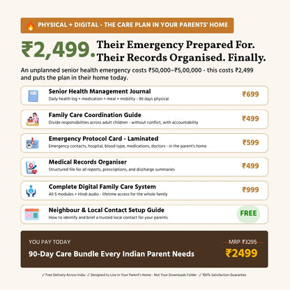 The 90-Day. Care Bundle Every Indian Parent Needs.