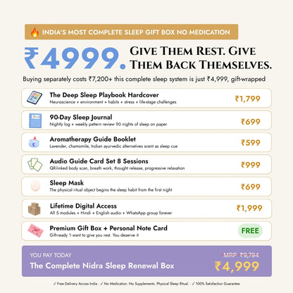 THE COMPLETE NIDRA SLEEP RENEWAL BOX