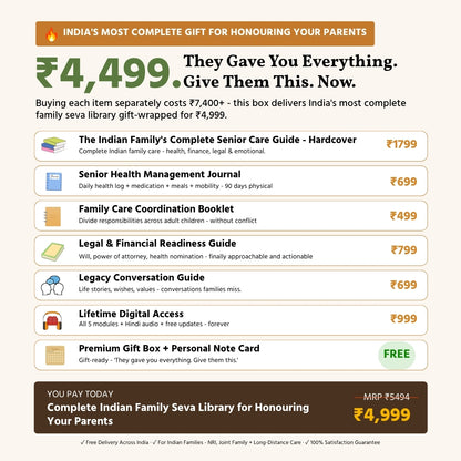 The Complete Indian Family Seva Library For Honouring Your Parents