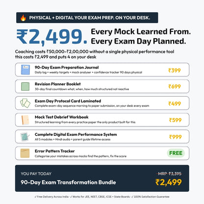 The 90-Day Exam Performance Kit That Finally Makes Practice Count.