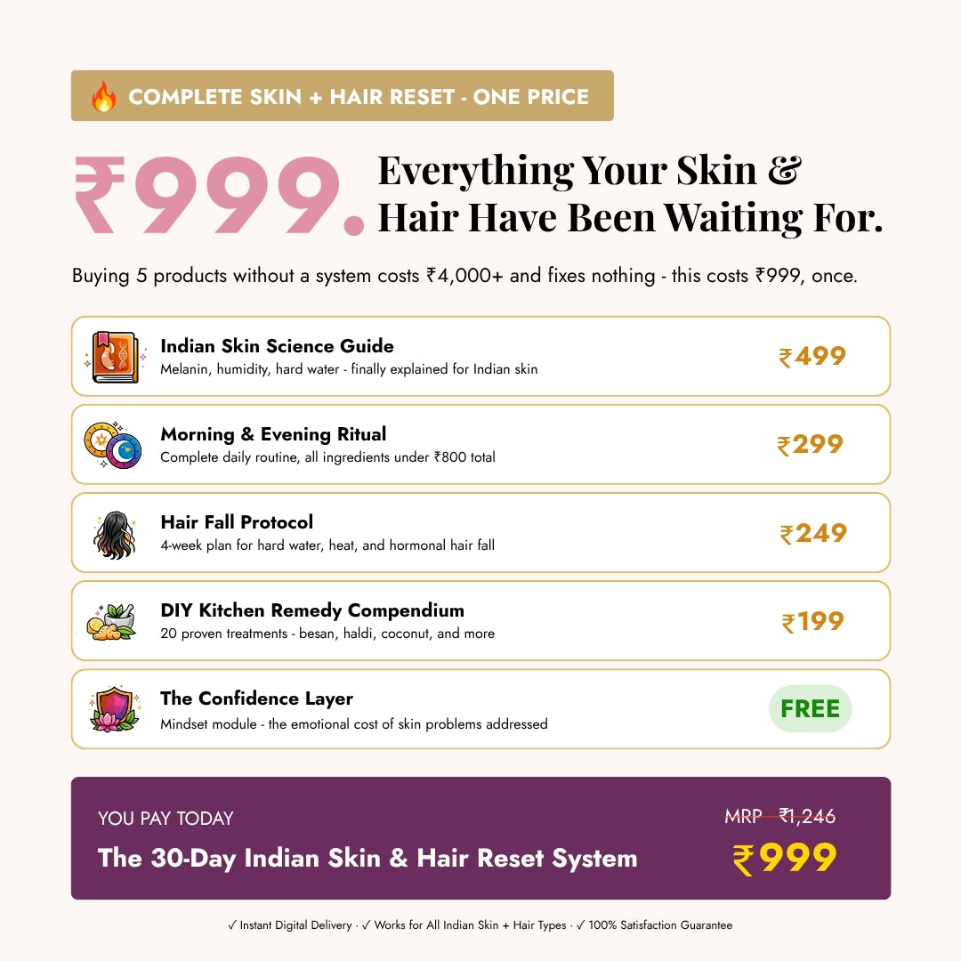 The 30-Day Indian Skin & Hair Reset System