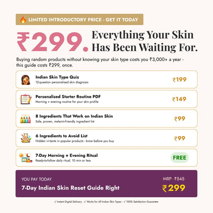 The 7 Day Indian Skin Reset Guide